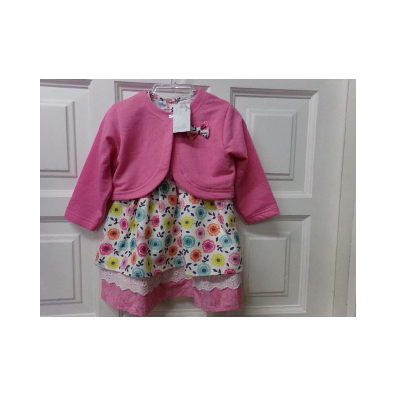 Vestido con chaqueta 18 meses. A estrenar.