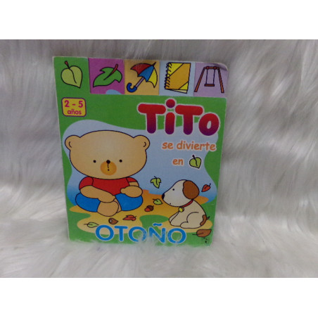 Libro Tito se divierte en otoño. Segunda mano.