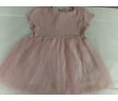 Vestido rosa Zara, falda tull, 2-3 años. Segunda mano.