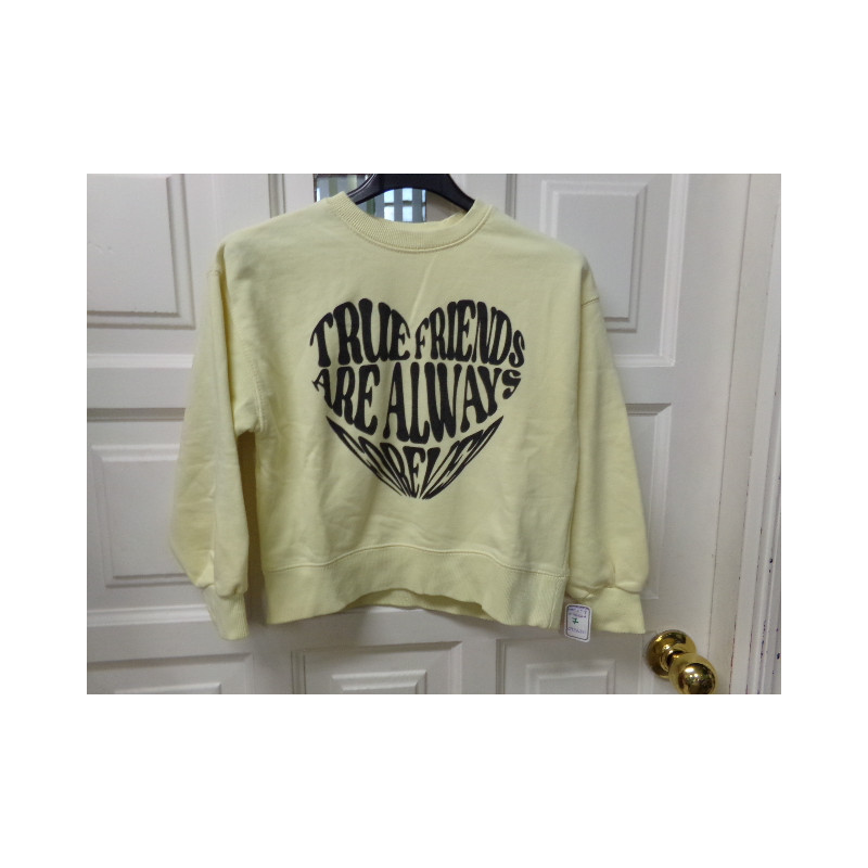 Sudadera amarilla Zara 8 años. Segunda mano.
