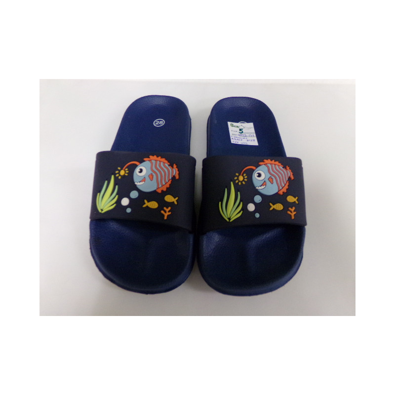 Chanclas azul marino nº 28. Sin uso.
