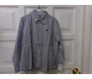 Camisa cuadros negro Benetton 8 años. Segunda mano.
