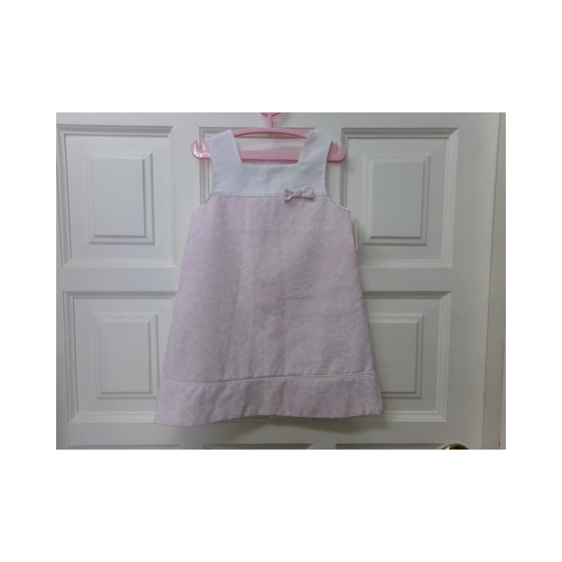 Vestido rosa tirantes 24 meses. Segunda mano.