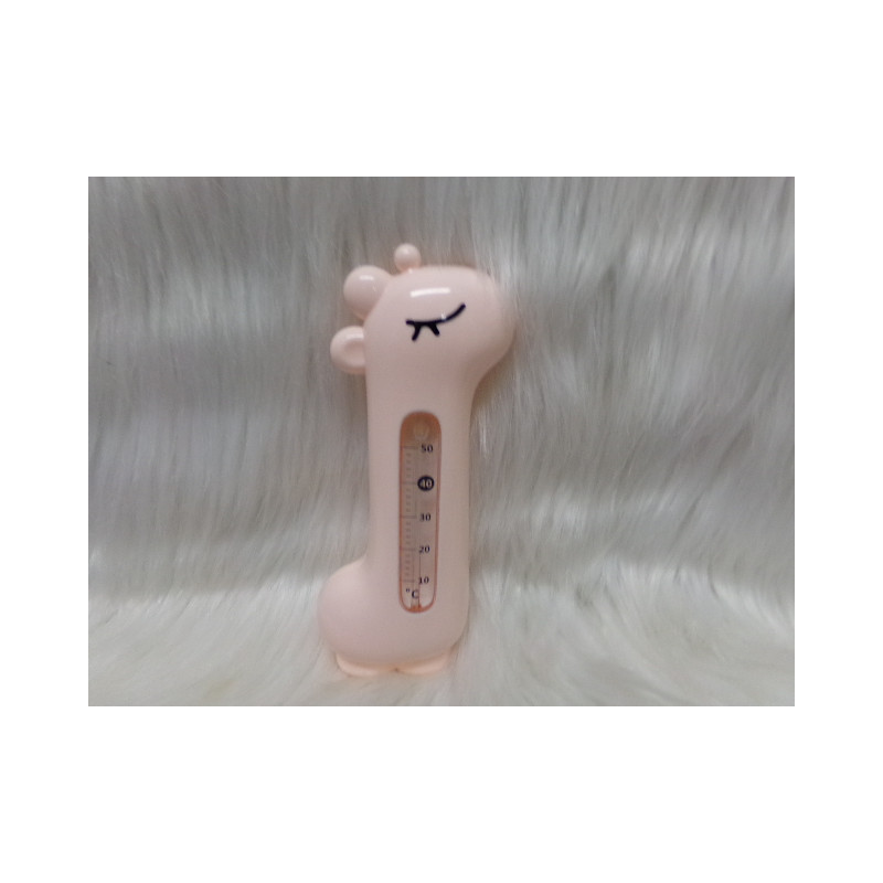 Termómetro jirafa rosa. Segunda mano.