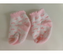 Calcetines rosa 0 meses. Segunda mano.