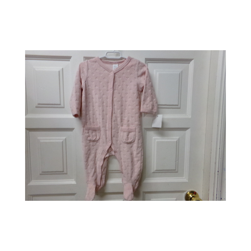 Pijama rosa 6 meses. Segunda mano.