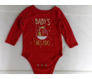 Body rojo navideño 6 meses. Segunda mano.