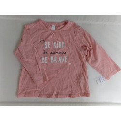 Camiseta rosa 18 meses m/l....