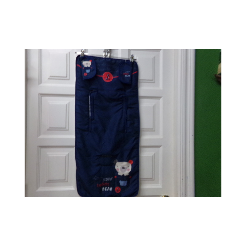 Colchoneta silla de paseo, azul marino. Segunda mano.