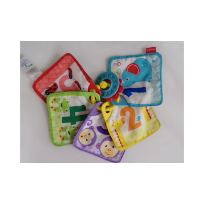 Libro de tela, números. Segunda mano.