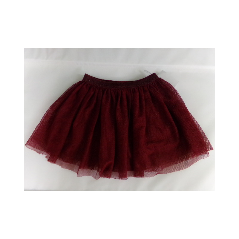 Falda tull granate 18 meses. Segunda mano.