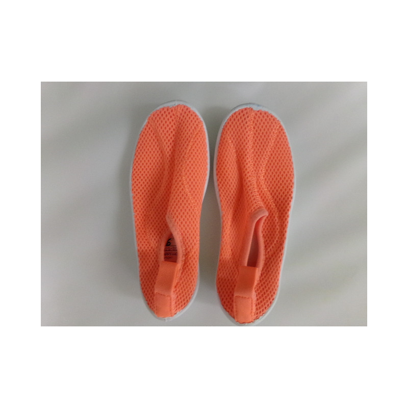 Chanclas naranja piscina nº28. Segunda mano.
