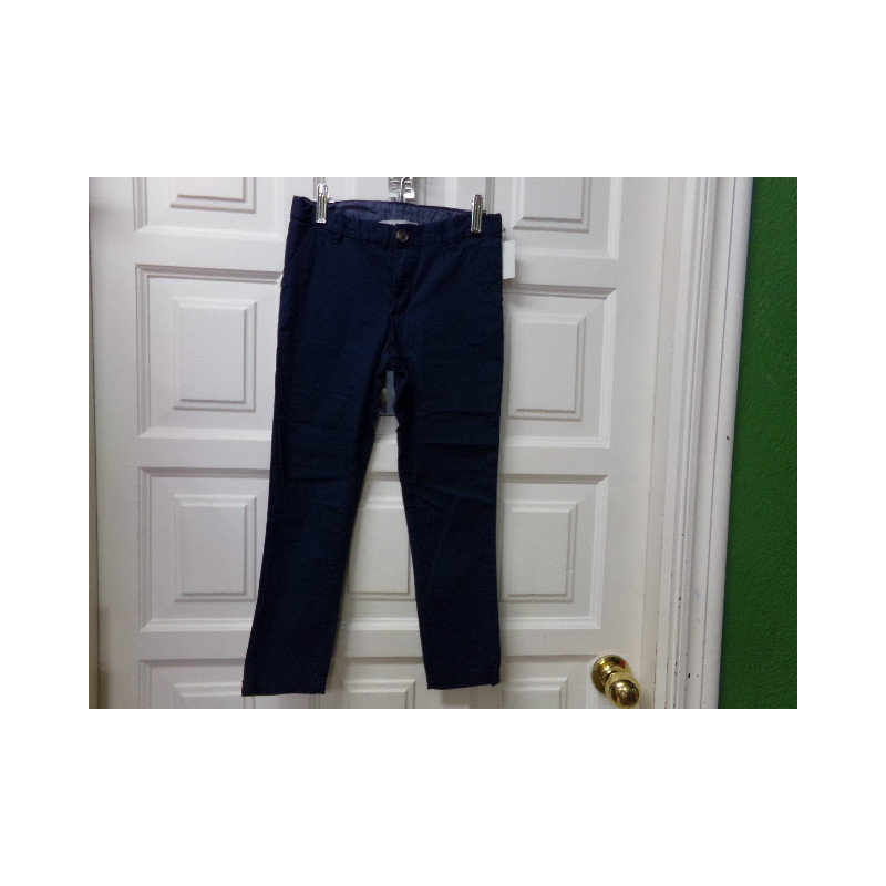 Pantalón chino azul marino  6-7 años. Segunda mano.