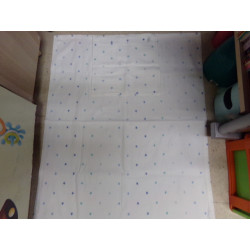 Colcha con funda cojin Zara Home. Segunda mano.