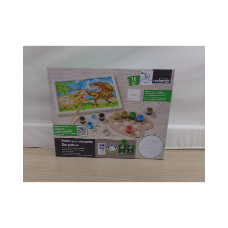 Juego de pintura. Segunda mano.