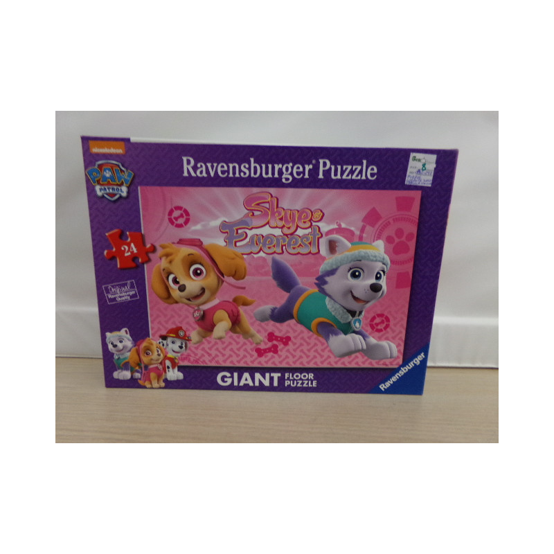 Puzzle gigante suelo Patrulla canina. Segunda mano.