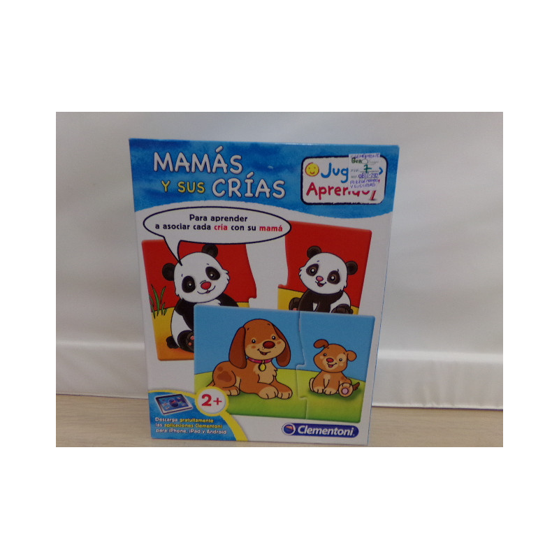 Puzzle mama y sus crías, Clementoni. Segunda mano.