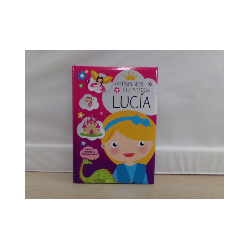 Libro, los primeros cuentos de Lucía. Segunda mano.