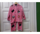 Pijama rosa invierno 2 piezas  6 años. Segunda mano.