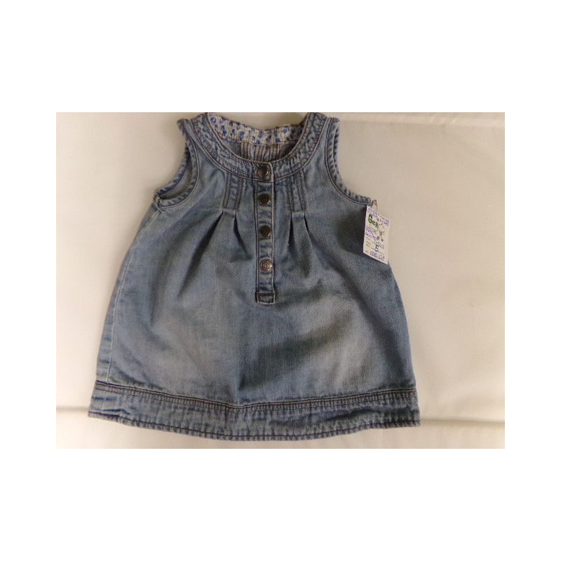 Vestido vaquero 12 meses. Segunda mano.