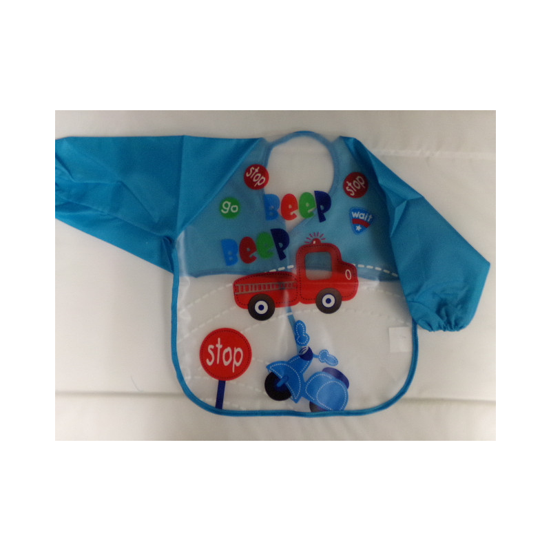 Babero con mangas. Segunda mano.