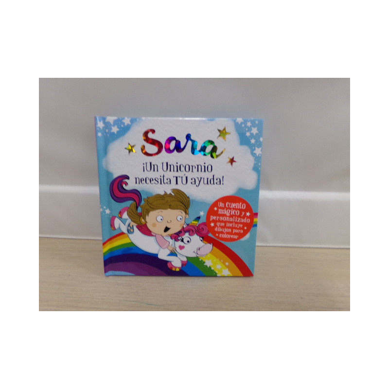 Libro un unicornio necesita tu ayuda. Segunda mano.