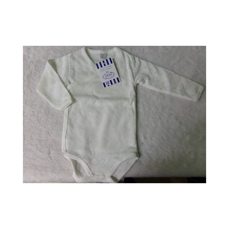 Body de manga larga talla 6 meses. Pera. A estrenar
