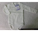 Body de manga larga talla 6 meses. Pera. A estrenar