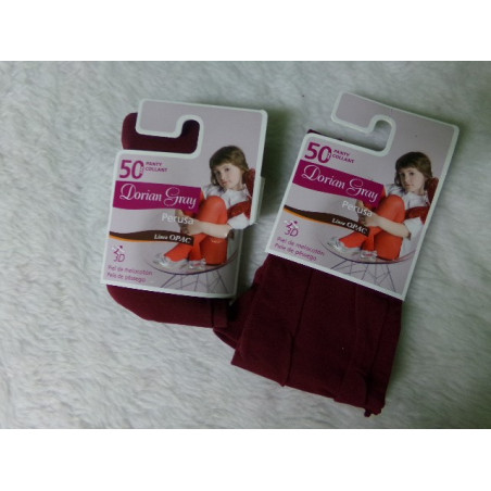 Medias de espuma. talla 2. Granate. Dorian Gray. A estrenar