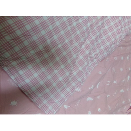 Funda nórdica rosa para cuna. Segunda mano