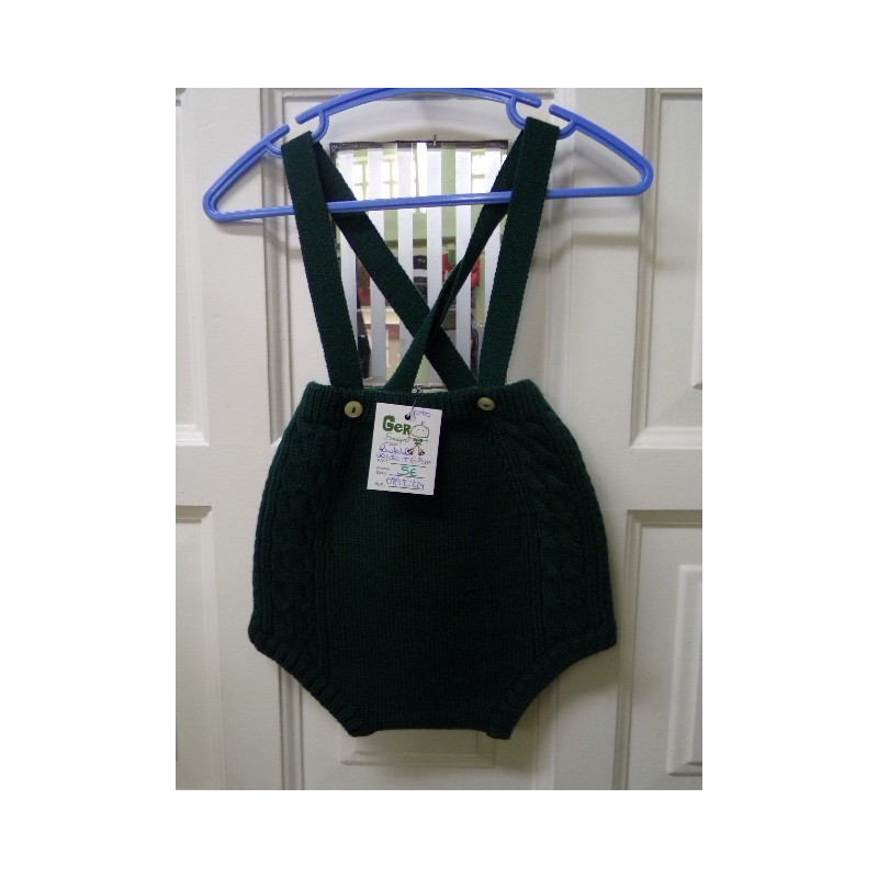 Pantalón verde 6-9 meses