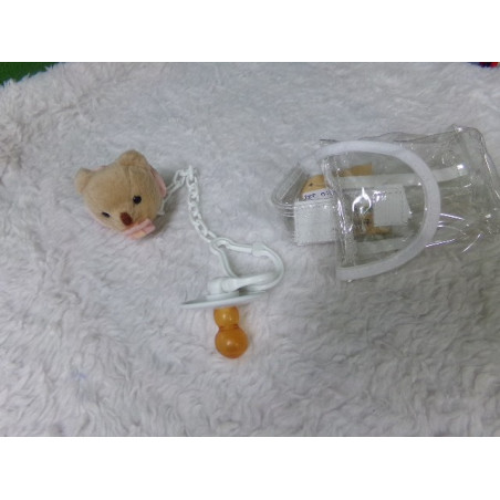 Cadena chupete bebe tuc tuc a estrenar