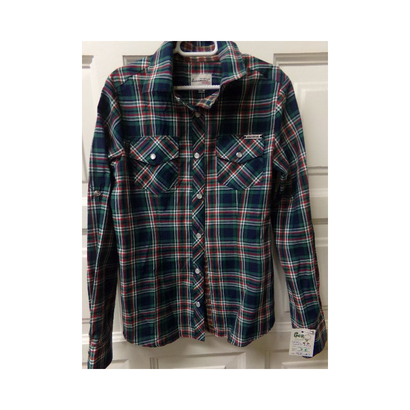 Camisa de cuadros talla 8 años. Segunda mano