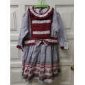 Vestido abuela Tata tallla 8 años. Segunda mano