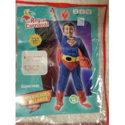 Disfraz de Superman Musculoso para Niño 5-6 años