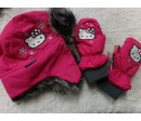Gorro y manoplas Hello Kitty 1-3 años