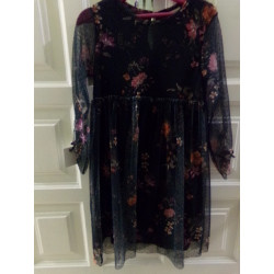 Vestido de gasa 6 años Zara