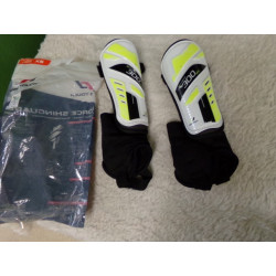 Espinilleras Pro touch talla XS. Segunda mano