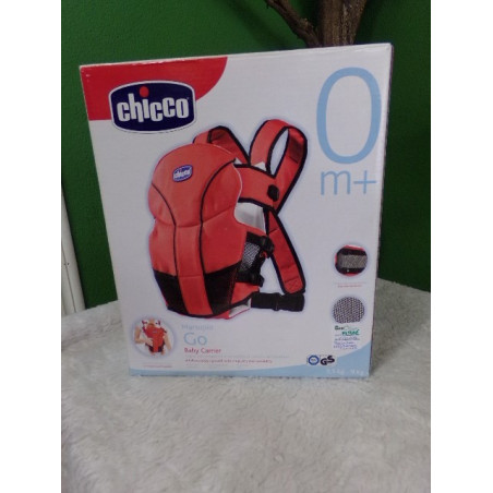 Chicco Go Baby - Mochila para bebés, color rojo