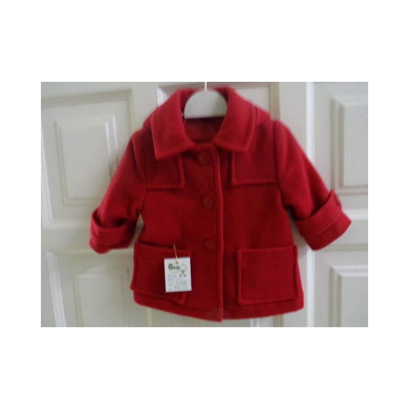 Abrigo de paño 3 meses