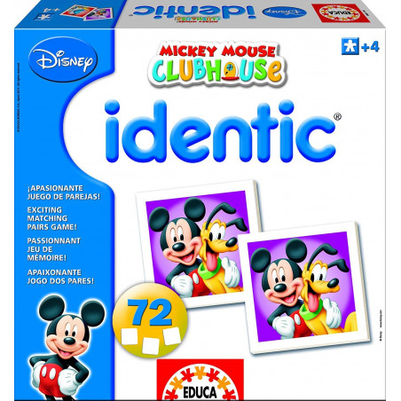 Identic La Casa de Mickey - Juego de memoria