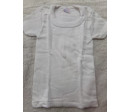 Camiseta interior manga corta  2 años