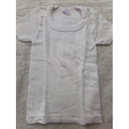 Camiseta interior manga corta  2 años