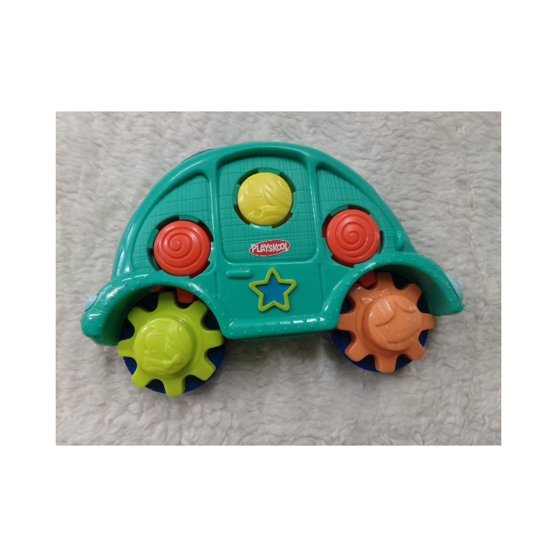 Coche rollo mas engranaje. Playskool. Segunda mano