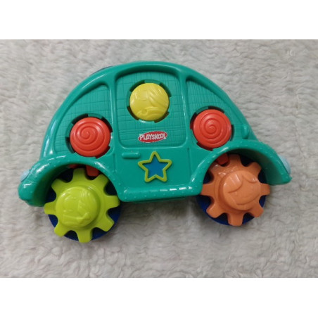 Coche rollo mas engranaje. Playskool. Segunda mano