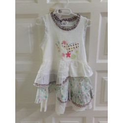 Vestido y chaqueta AKR talla 18 meses. A estrenar