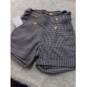 Pantalon corto pata de gallo 5-6 años