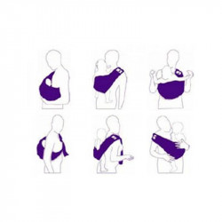 Bandolera algodón portabebé Babasling SEGUNDA MANO