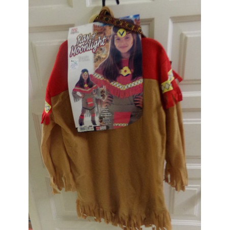 Disfraz rayo de luna talla 7-8 años. Segunda mano