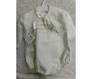 Pelele y chaqueta talla 6 meses, para bautizo. Segunda mano